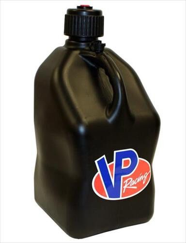 Vp fuel jug can utility container screw cap and vent square black 5-gal vpf3582