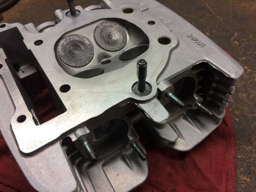 Yamaha xt550 tt600 xt600 cylinder head rebuild service valve job