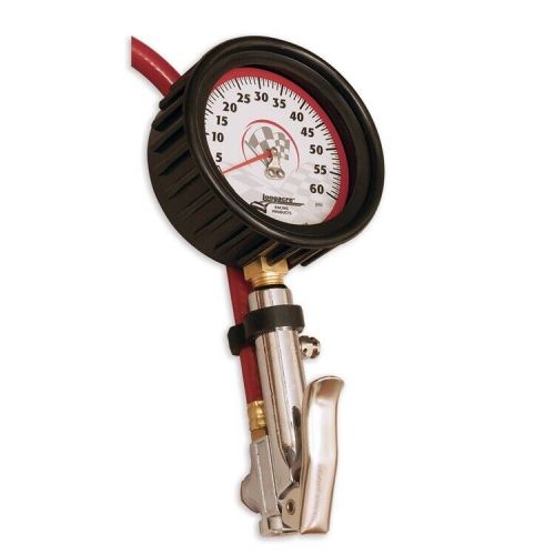 Longacre 52007 magnum 3 ½&#034; gid quick fill tire gauge 0-60 psi