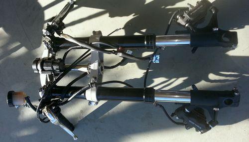 Honda 1000rr 2008 2012 forks set front suspension