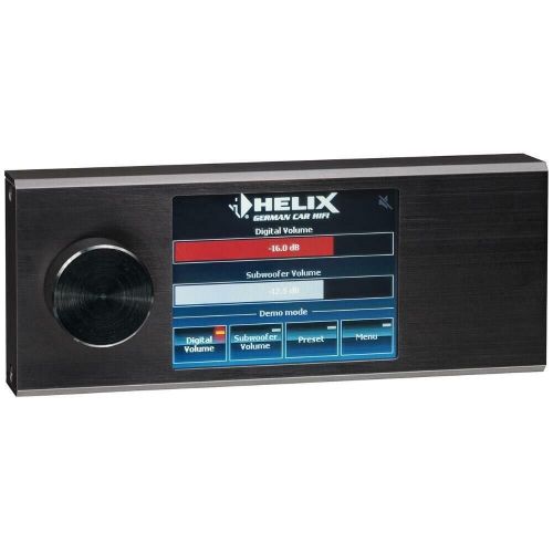 Helix director -touchscreen  display remote control for processor helix match