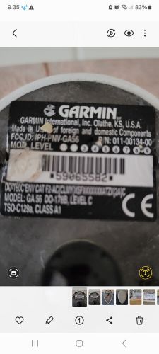 Garmin ga56 non waas gps antenna pn 011-00134-00