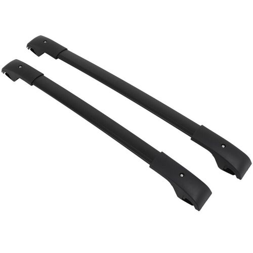 Fit for toyota rav4 roof rails luggage port rack bar black 2014-2019 2pcs