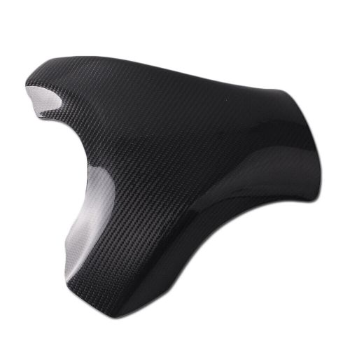 Rear carbon fiber fuel gas tank protector for kawasaki ninja zx10r 2008-2010