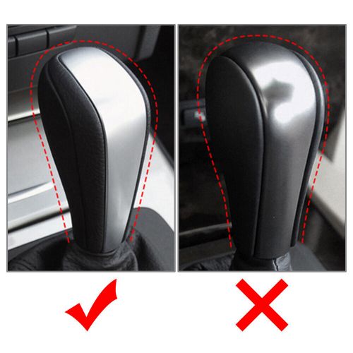 1pc gear shift knob cover trim for bmw 1 3 series e87 e90 e92 e91 e93 x1 e84