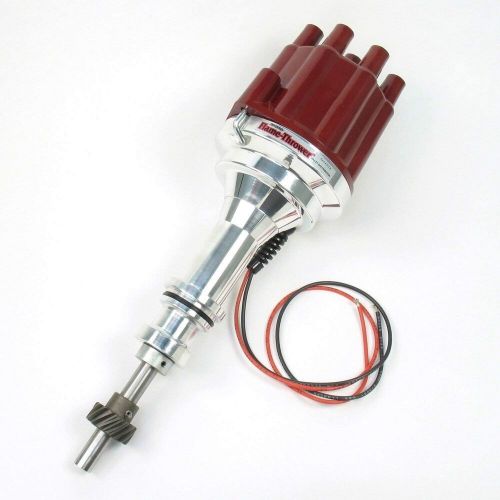 Pertronix ii d130801 non-vacuum adv red cap billet distributor sbf ford 289 302