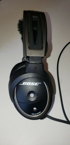 A20 bose aviation headset 6-pin lemo plug (no bluetooth)