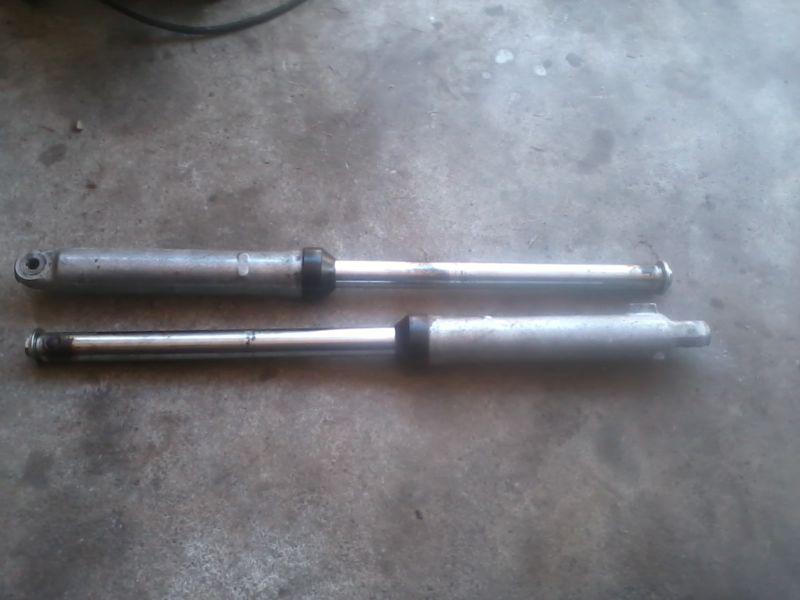 76 77 78 kawasaki kd100m kd 100 m front forks nice and straight