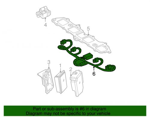 Genuine gm spark plug wire set 19417607