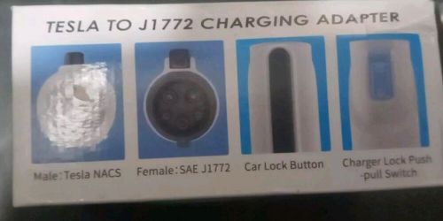 Tesla to j1772 charging adapter - max 80 amp &amp; 250v j1772 ev adapter tesla...