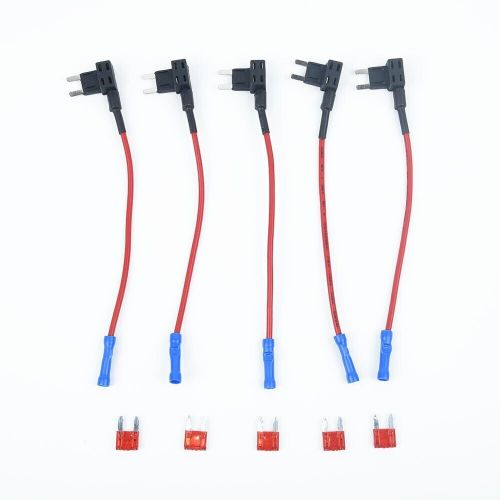 5pcs/set standard add a circuit fuse box holders piggy back adaptor car us