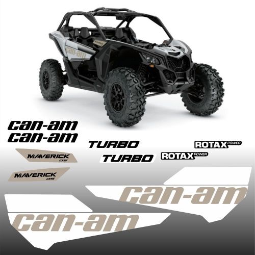 Can-am maverick x3 ds turbo / utv  / stickers - decals /laminate sparkie glitter