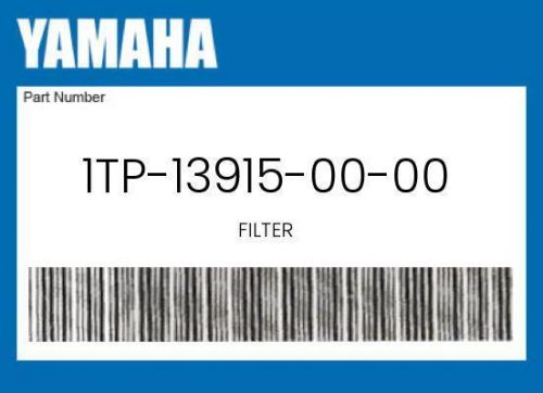 New genuine oem yamaha filter - 1tp-13915-00-00