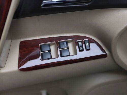 For toyota highlander 2008-13 peach wood grain window lock lift frame panel trim