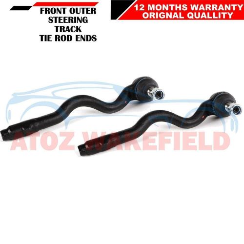 For bmw 3 series e46 z4 front left right outer steering track tie rod ends pair