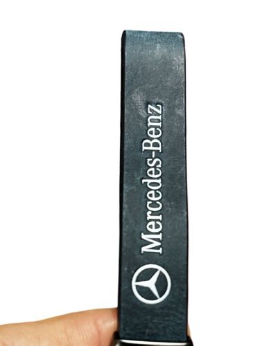 Key chain for mercedes benz amg leather car keychain fob holder clip