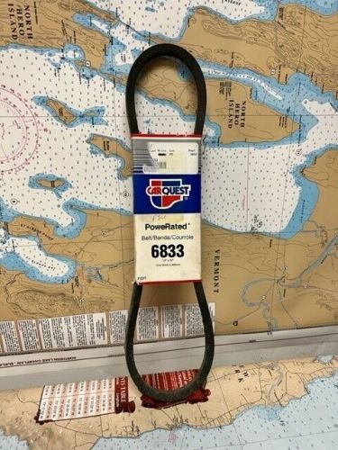 Carquest / gates powerated  #6833 belt 1/2&#034; x 33&#034;.