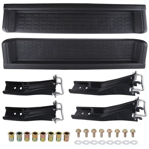 Pair side step nerf bar running board for jeep wrangler tj &amp; unlimited 1997-2006