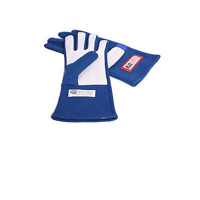 Rjs safety gloves nomex d/l lg blue sfi-5 600010305