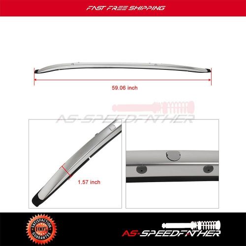 For mazda cx-3 cx3 2016-2019 rail roof rack silver ladder rack cargo carrier