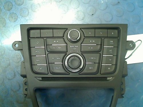 Radio controls control panel radio opel mocha/mocha x 2015 95352486-