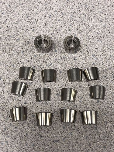 New nascar del west titanium super 7* 5/16 valves locks keepers -.130