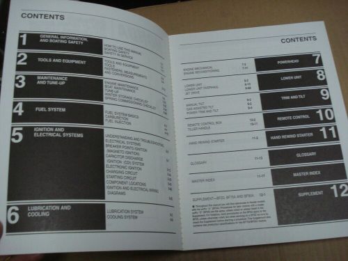 1978-2001 honda outboards 2-130 hp repair manual