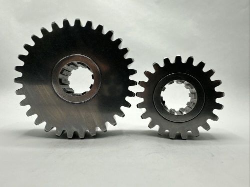 Set 37 rem polished steel quick change gear 10 spline winters performance scs