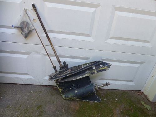 Evinrude johnson outboard 200 hp 1990 lower unit gearcase 25&#034;