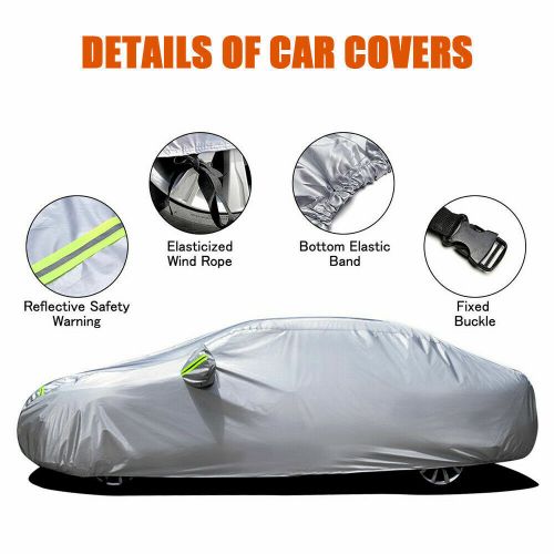 6-layer car cover waterproof dust outdoor snow protection for volkswagen passat