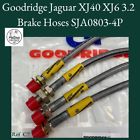 Jaguar xj40 xj6 3.2  goodridge brake hoses sja0803-4p