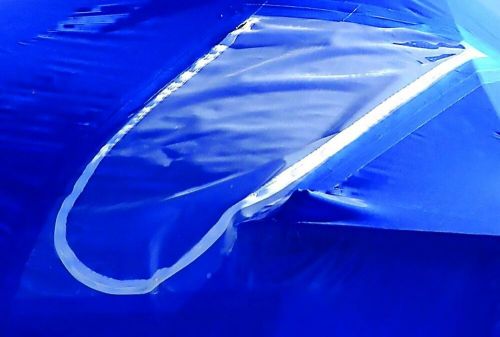 Dr shrink ds72b 36&#039; x 72&#039; zipper door access blue