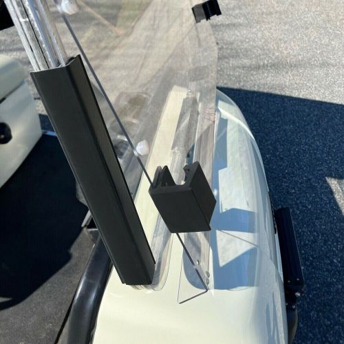 For club car precedent 2004-up golf cart clear acrylic folding windshield