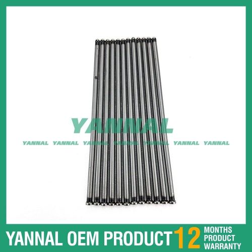 12x valve push rod for mitsubishi 6d24 excavator engine