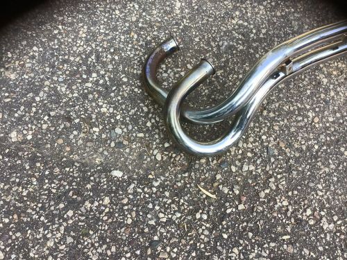 Honda cl175 full exhaust system - 1969 sloper - original