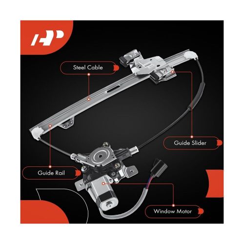 A-premium electric power window regulator with motor compatible with hummer h...