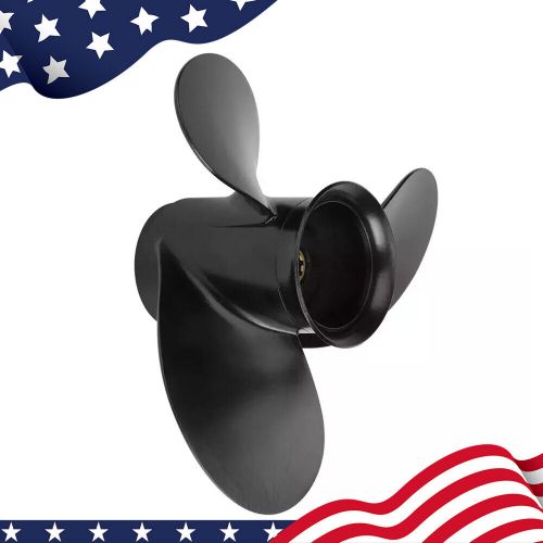 9 1/4 x 9 aluminum propeller outboard propeller fit mercury 6-15hp 48-828152a12