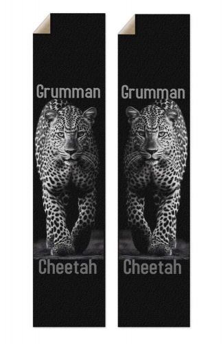 Grumman cheetah wing walk anti-slip self-adhesive uv printed set of 2