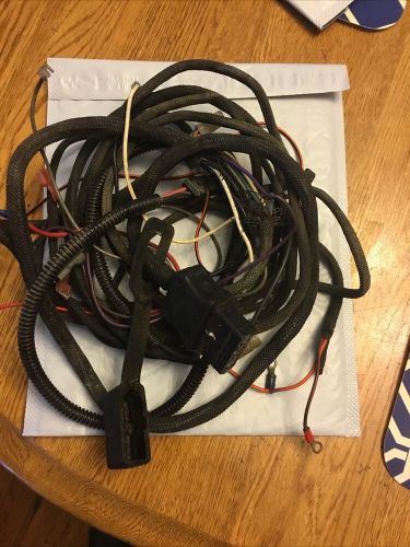 Western 61437 fisher 8275 9-pin plow control wire harness for relay-type used