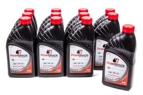 5w30 racing oil cs/12-qt partial synthetic