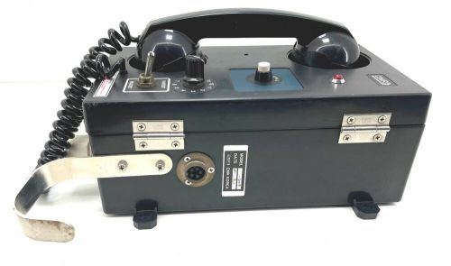 Cmr seb 3005 flush type common battery sound powered telephone marine calling