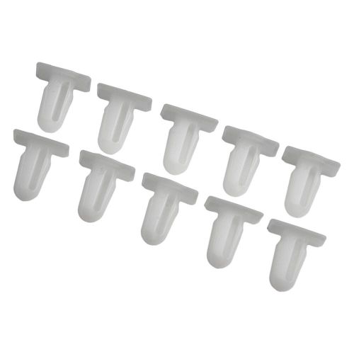 White plastic door sill clips 60pcs set for e82 e88 f22 f30 f32 f36 e30 e36