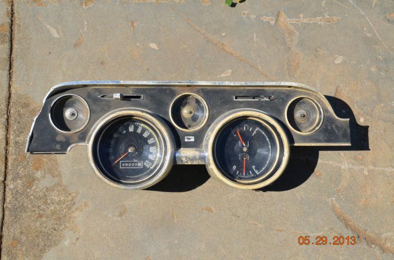 Mustang 1968 instrument cluster