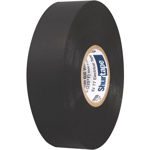 Shurtape ev 077b professional grade black electrical tape f/insulating &amp;amp; sp