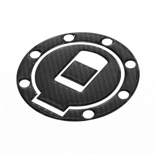 Real carbon fiber gas tank fuel cap cover pad for yamaha yzf r1 r6 600 1998~1999