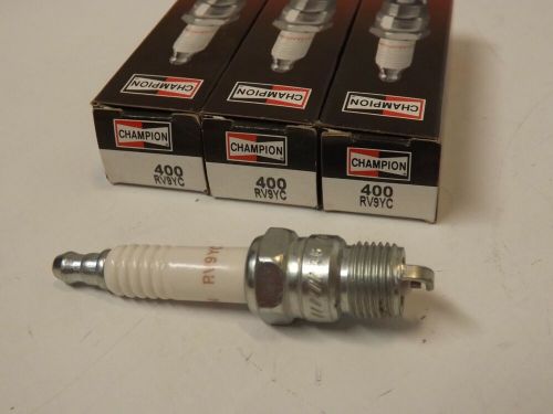 Champion copper plus 400 / rv9yc spark plug  pack of 3 each