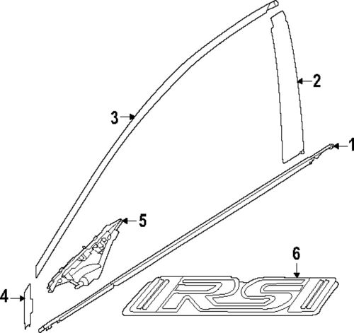 Genuine subaru black out tape 90422fn010