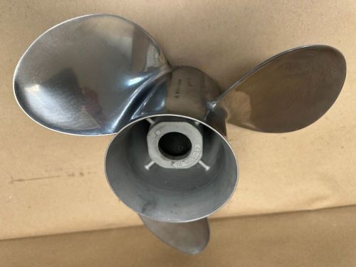 Used oem mercury vengeance 14 x 19 stainless outboard propeller  # 48-16316