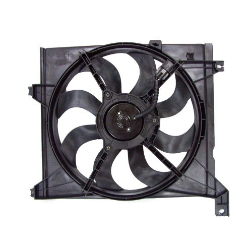 Ki3115117 new replacement engine cooling fan assembly fits 2004 kia spectra