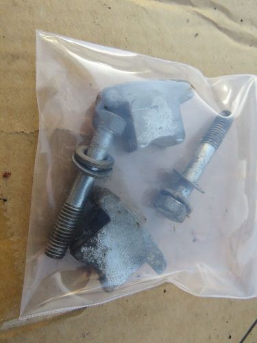 Suzuki gt 550 gt550 j indy rear axle holders &amp; bolts  1972  s-12